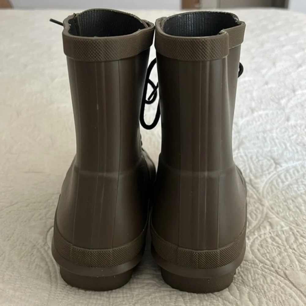 Rubber Rain Boots Imported Light Brown Women’s 8.5/9